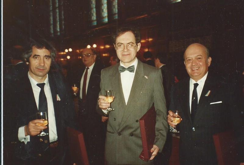 Miklós Orbán, Zoltan Noszticzius, and Endre Kőrös, Budapest (1990)