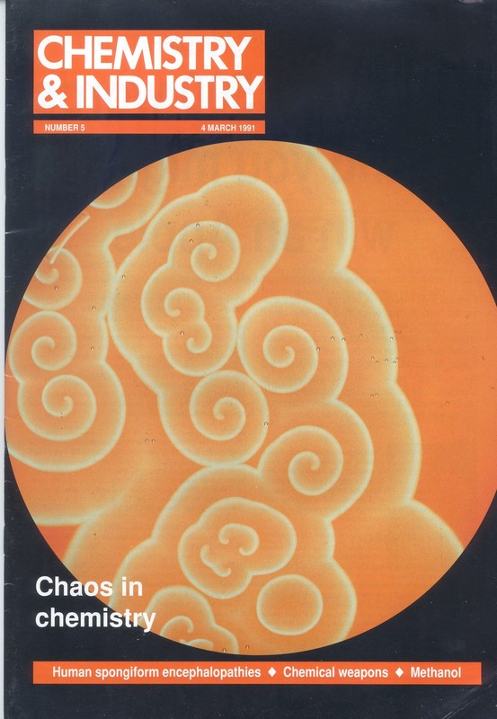 Cover Page of <em>Chemistry &amp; Industry</em>, Volume 30, Issue 5, 04 March, 1991