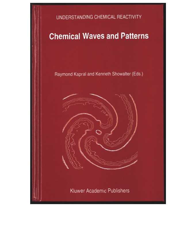 Cover page of the book Chemical Waves and Patterns (1995)