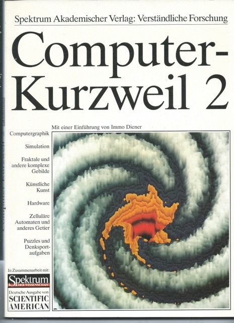 'Computer -Kurzweil 2' edition of the 1988 Spektrum der Wissenschaft magazine
