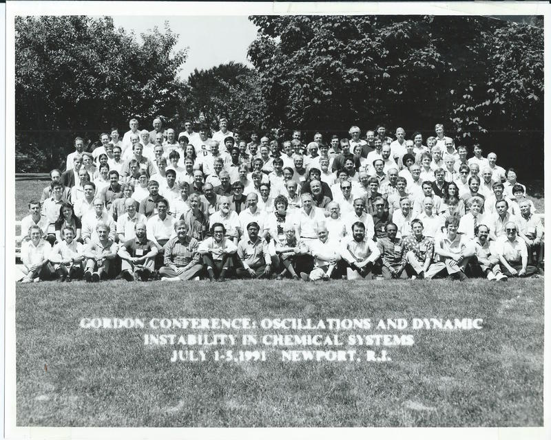 1991 Gordon Research Conference on Oscillations & Dyn. Instabilities In Chemical Systems Conference Group Photo