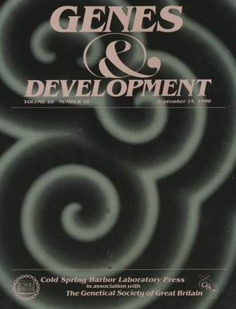 Cover Page of Genes & Development, Volume 10, Issue 18, 15 September 1996