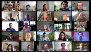 2021 Solvay workshop - Screencopy of participants on June 15 (part 3<br />
)