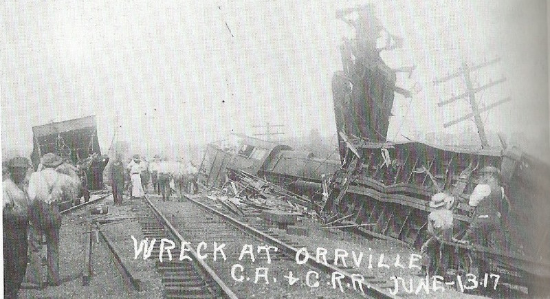Train Wreck in Orrville