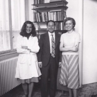 Anatol Zhabotinsky, Nagy-Ungvarai, and Burger in the Orbán Lab (1980)