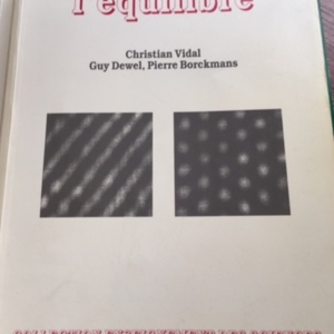 Cover of the book Au-delà de l&#039;équilibre (1994)