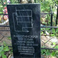 Grave of Anatol Zhabotinsky 
